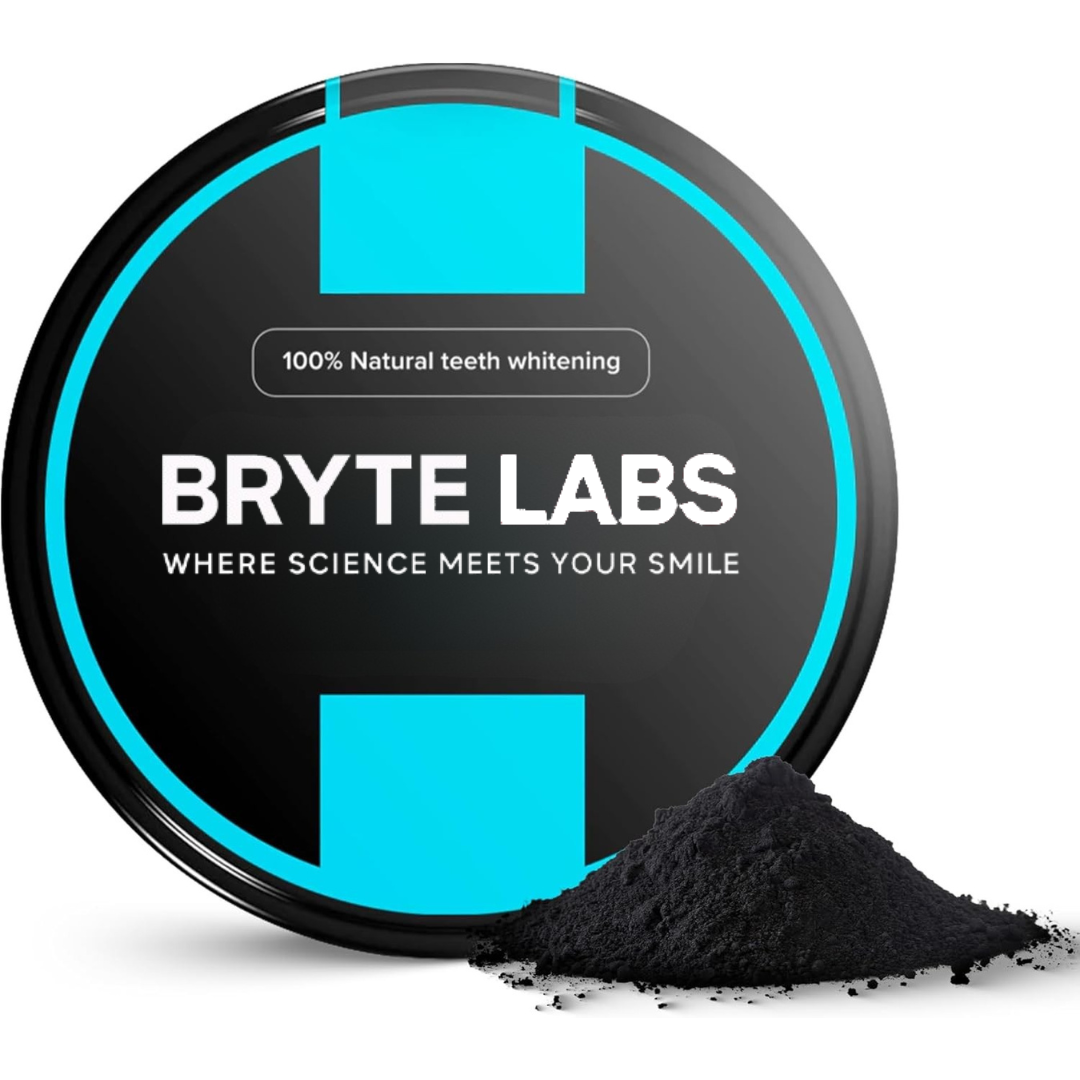 Charcoal Teeth Whitener Powder – Natural, Vegan, Coconut (30g) Organic Whitening - teeth whitening, tooth polish