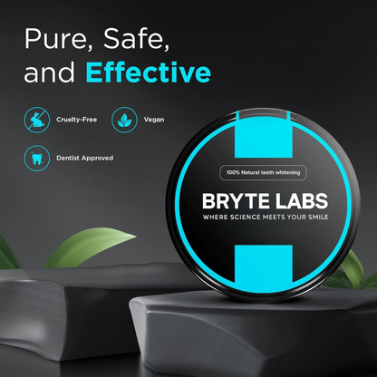 Charcoal Teeth Whitener Powder – Natural, Vegan, Coconut (30g) Organic Whitening - teeth whitening, tooth polish