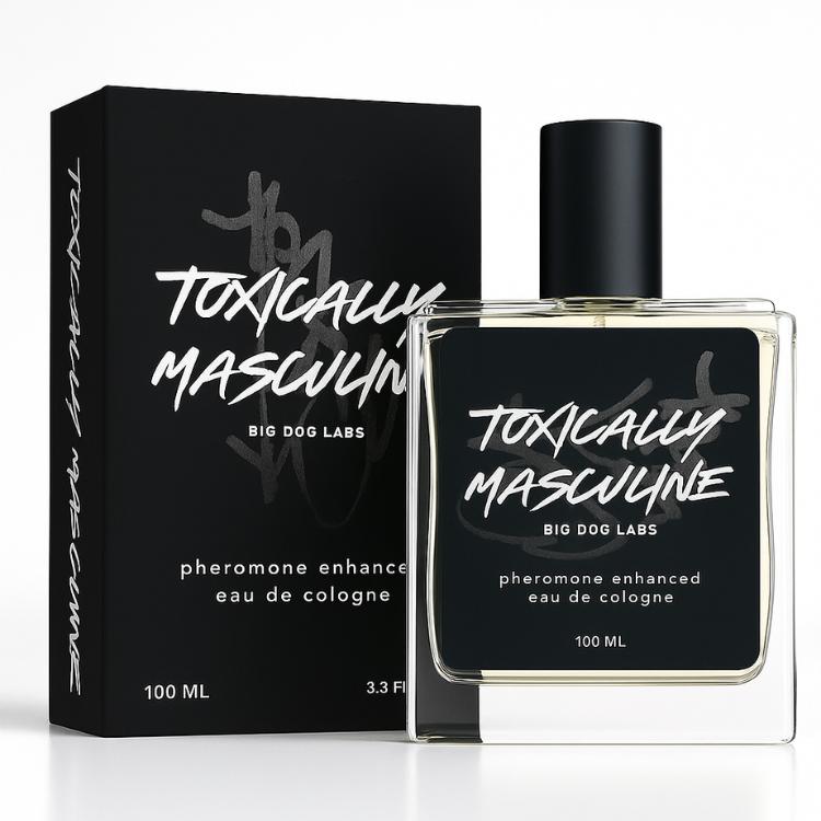 Toxically Masculine Pheromone Infused Eau de Cologne