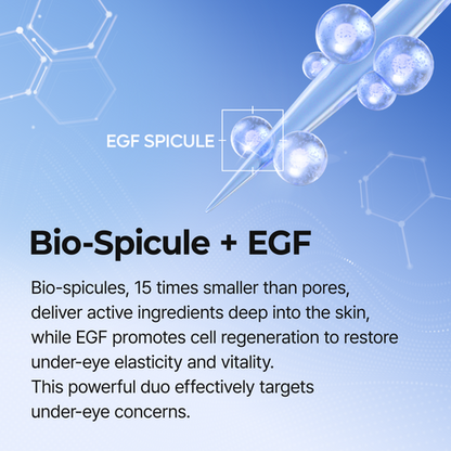 Eyephalt Eye Cream | Puffiness, Dark Circles, Wrinkles, EGF Anti-Aging, Niacinamide & Ceramide, 0.33 fl.oz