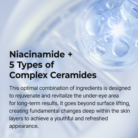 Eyephalt Eye Cream | Puffiness, Dark Circles, Wrinkles, EGF Anti-Aging, Niacinamide & Ceramide, 0.33 fl.oz