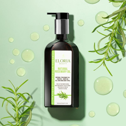 Batana & Rosemary Hair Nourishment Set: Complete Care with Pre-Diluted Oils, Applicator & Pump