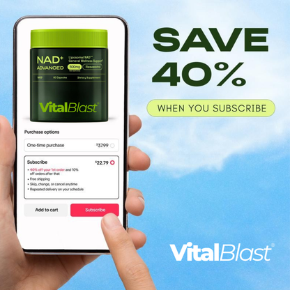 NAD+ Advanced - NAD+ Supplement for Energy & Healthy Aging - 500mg per Serving - 60 Count (30 Day Supply) - Previously known as Reus Research NR 900