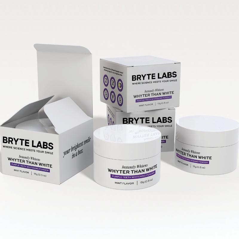 Purple Teeth Whitening Powder