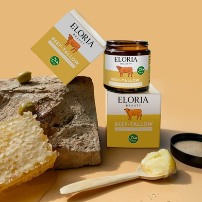 Beef Tallow Creme, Rindertalg Skincare, Halal, 110ml
