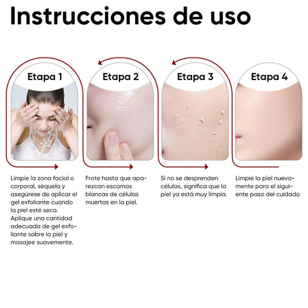 Gel Exfoliante Suave para una Limpieza Profunda 50g