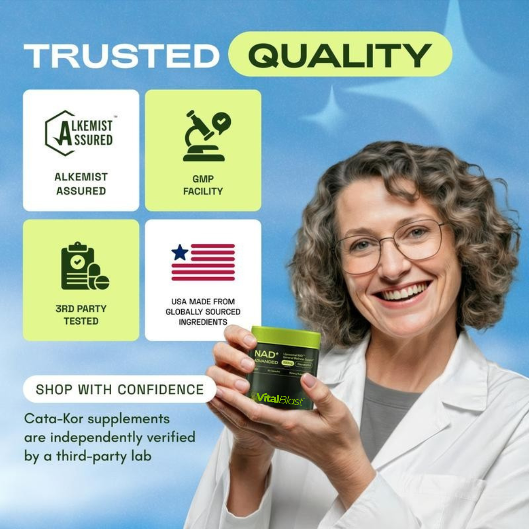 NAD+ Advanced - NAD+ Supplement for Energy & Healthy Aging - 500mg per Serving - 60 Count (30 Day Supply) - Previously known as Reus Research NR 900