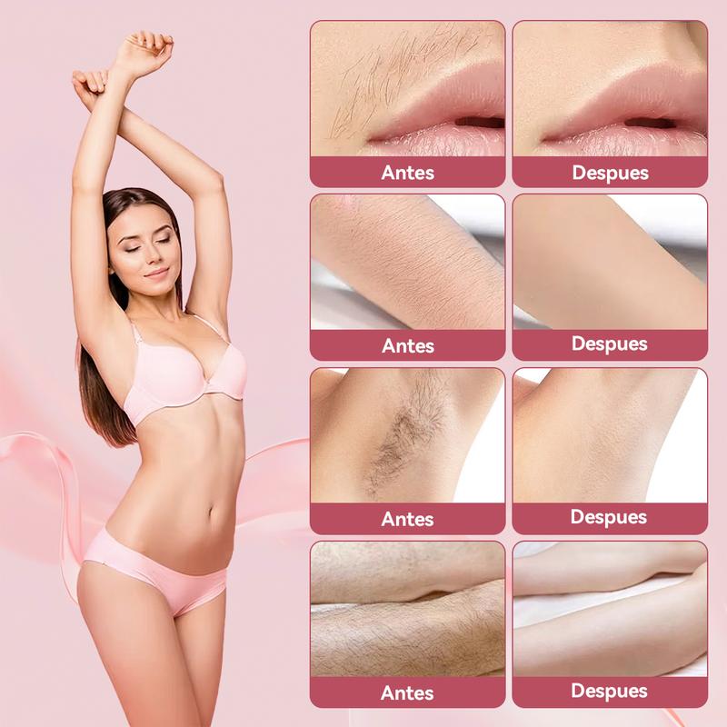 Recortadora de Bikini para mujer, afeitadora y depiladora eléctrica 2 en 1 para cuerpo y rostro con diseño de doble cabezal para un recorte suave e indoloro del vello púbico