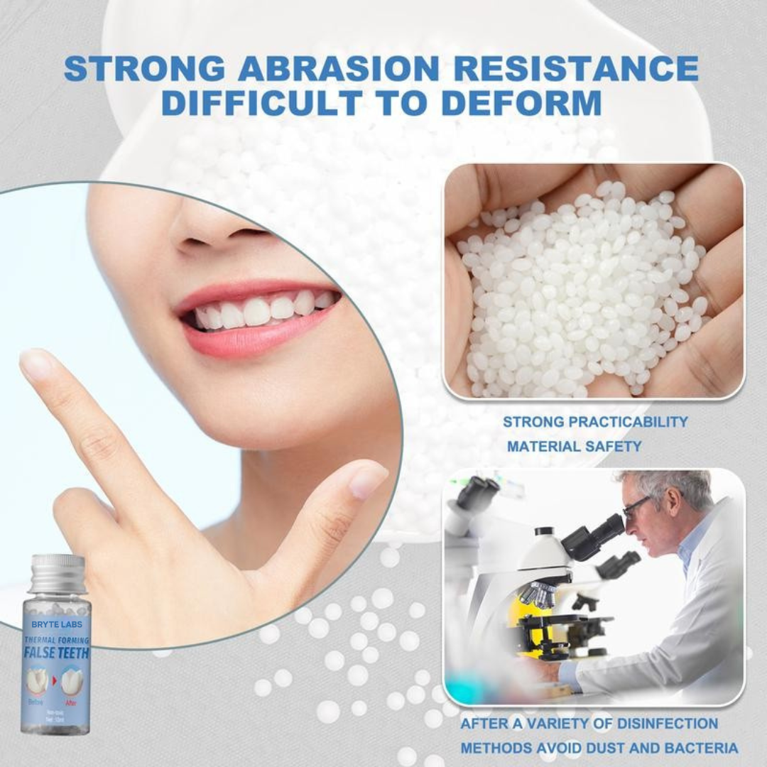 Moldable Dental Gel Dentures Temporary Fillings Cavities and Teeth Fillings Temporary Tooth Filling Denture Kit Oral false tooth fake