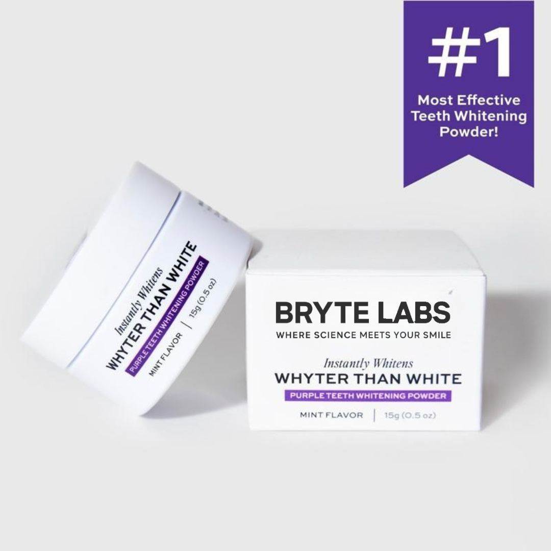 Purple Teeth Whitening Powder