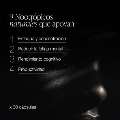 Concentración, Energía y Memoria | Suplemento Nootrópico Natural