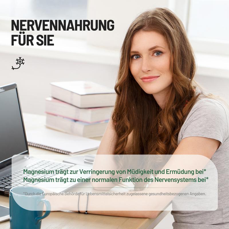 Magnesium Bisglycinat Kapseln - 180 Kapseln/Magnesium Glycinat 270 Kapseln