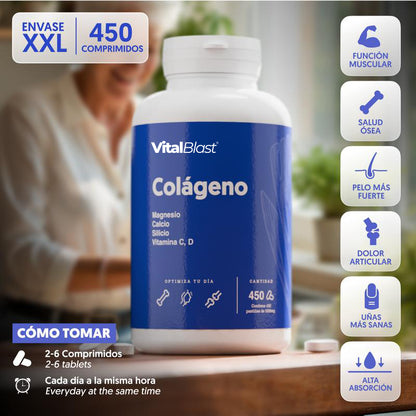 Articulaciones, Músculos, Huesos y Belleza Total | Colágeno Hidrolizado